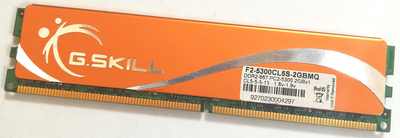Игровая оперативная память G.Skill DDR2 2Gb 667MHz PC2 5300U CL5 (F2-5300CL5S-2GBMQ) Б/У