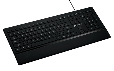 Клавіатура дротова з підсвіткою Canyon CNS-HKB6RU USB