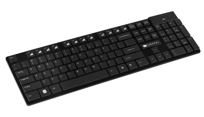 Клавіатура бездротова Canyon CNS-HKBW2-RU USB