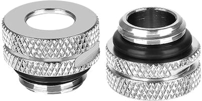 Фитинг Thermaltake Pacific G1/4 Pressure Equalizer Stop Plug w/ O-Ring Chrome (CL-W086-CU00SL-A)