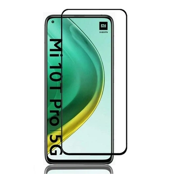Защитное стекло LUX для Xiaomi Mi 10T / Mi 10T Pro Full Сover черный 0,3 мм в упаковке