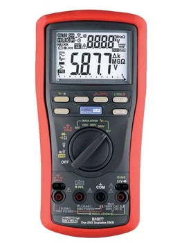 Мультиметр-мегаомметр Brymen BM-877 для измерения сопротивления изоляции