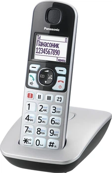 Радиотелефон DECT Panasonic KX-TGE510RUS Silver
