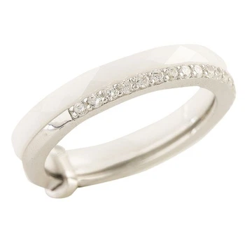 Серебряное кольцо с керамикой, вес изделия 2,92 гр (1213667)