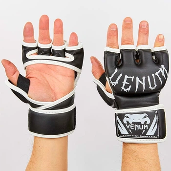 Перчатки для смешанных единоборств MMA Venum BO-8354-bk размер XL