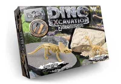 Набор для юных исследователей-палеонтологов Danko toys "DINO EXCAVATION" (072142)