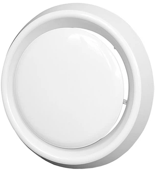 Anemostat EUROPLAST VD125 plastikowy biały (4750492000120)