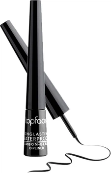 Подводка для глаз TopFace Carbon Black Shine PT406 2.5 мл (8681217240391)
