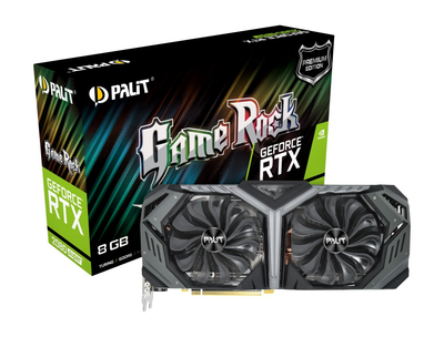 Відеокарта GF RTX 2080 Super 8GB GDDR6 GameRock Premium Edition Palit (NE6208SH20P2-1040G)