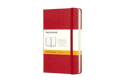 Блокнот Moleskine Classic карманный 9х14 см 192 страницы в линию Красный (9788862930000)