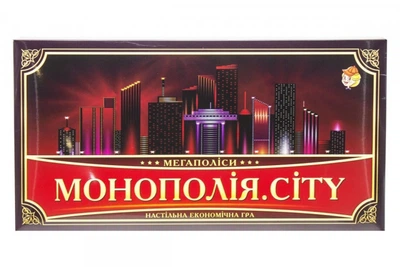 Настольная экономическая игра Монополия CITY, 1137