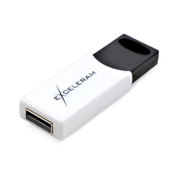 Флеш-накопичувач Exceleram 32GB H2 Series White/Black USB 2.0 (EXU2H2W32)