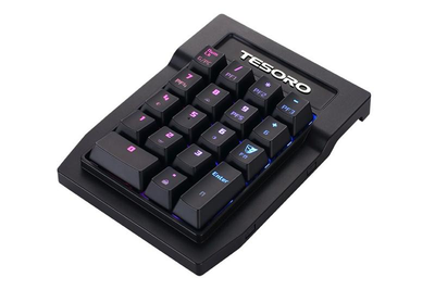 Цифровий блок Tesoro Tizona Spectrum Numpad blue switch (TS-G2SFLP BL) Black USB
