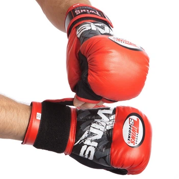 Рукавички для рукопашного бою TWN MMA-0275 червоний 10 ун.