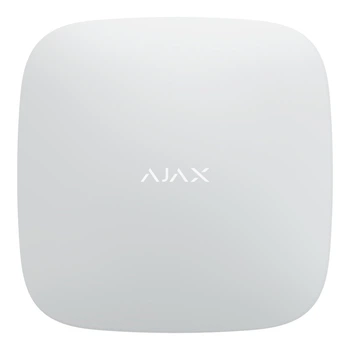 Інтелектуальна централь Ajax Hub Plus white з розширеними комунікаційними можливостями