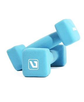 Гантелі неопренові пари LiveUp SQUARE HEAD DUMBBELL