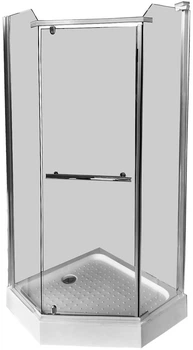 Душова кабіна DIAMOND PREMIUM DP006 + акриловий піддон 15 см Т78