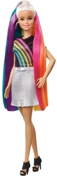 Лялька Barbie Rainbow Sparkle Hair Doll Райдужне сяйво волосся Блондинка (FXN96) (B07GLP7BT7)