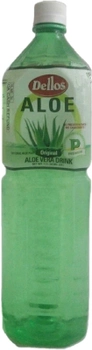 Упаковка безалкогольного негазированного напитка Dellos Aloe Vera Drink Original 1.5 л х 12 бутылок (8809550701922)