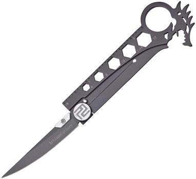 Нож Artisan Cutlery Dragon Grey AUS-8, Steel Handle Grey (2798.01.04)