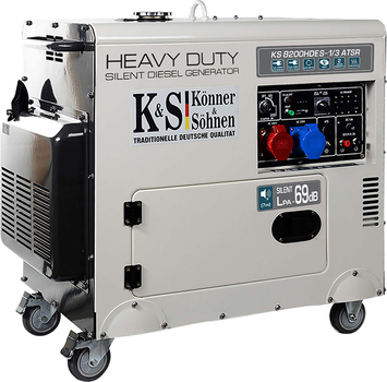 Дизельный генератор Konner&Sohnen KS 8200HDES-1/3 ATSR