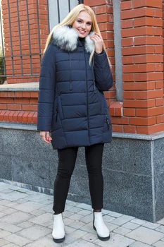 Зимняя куртка Miorichi Simona 46 Синий (01039-blue46)