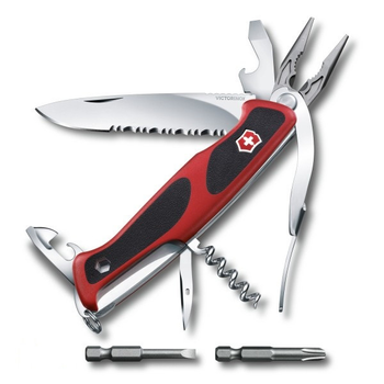 Швейцарский складной нож Victorinox Delemont RangerGrip 174 Handyman (0.9728.WC)