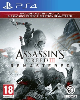 Assassin's Creed III Remastered (Sony PlayStation 4 ,Русская версия)