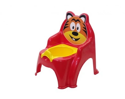 Дитячий горщик DOLONI TOYS Тигрик Червоний(№1 013317/01)