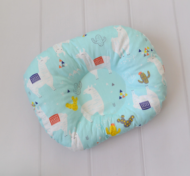 Ортопедична подушка для новонароджених Baby Textile Лами М'ятний