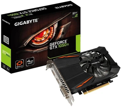 Відеокарта GF GTX 1050 Ti 4Gb GDDR5 Gigabyte (GV-N105TD5-4GD)