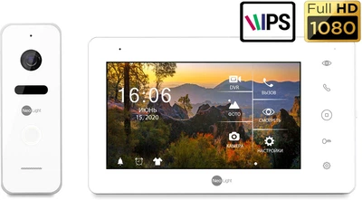 Комплект видеодомофона NeoLight NeoKit HD PRO White