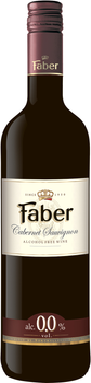 Вино безалкогольне Faber Cabernet Sauvignon Alcohol Free червоне сухе 0.75 л 0% (4001744063357)