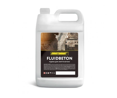Очищувач бетону з кузову авто Eurostandart FLUIDBETON - 5л