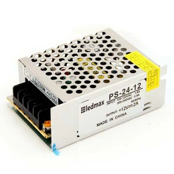 Блок питания Ledmax PS-24-12 12V 24W IP-20