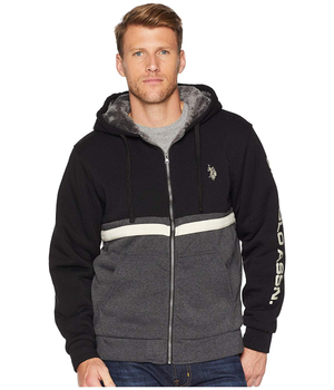 us polo half zip sweater