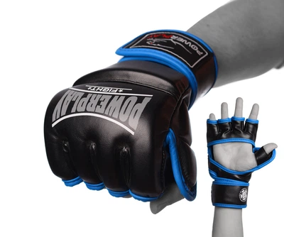 Рукавички для Mma PowerPlay 3058 Чорно-Сині XL - 143775