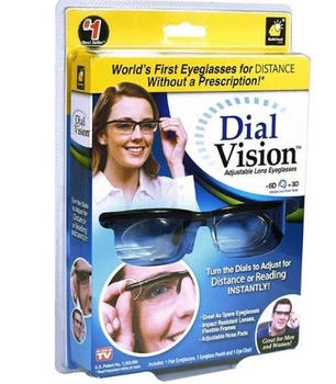 Очки с регулировкой линз DIAL VISION