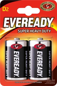Батарейки Energizer Eveready D Super Heavy Duty 2 шт (637087)