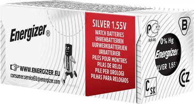 Батарейка Energizer Silver Oxide 371-370 MBL1 ZM 1 шт (E301538200)