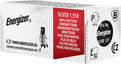 Батарейка Energizer Silver Oxide 394/380 MBL1 ZM 1 шт (E301539000)