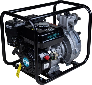 Мотопомпа Aquatica AQ20H 5.0 кВт Hmax 70 м Qmax 550 л/хв чотиритактна для брудної води (772535)
