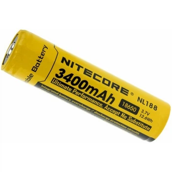 Акумулятор NiteCore 18650 Li-ion PCB 3400 mAh