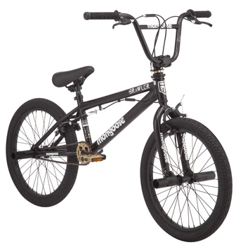 Велосипед BMX 20" Mongoose BRAWLER Freestyle Boys' BMX Bike чорний (ad-01)