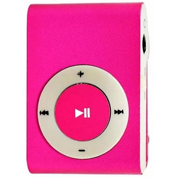 mp3 плеєр TOTO Without display Earphone Mp3 Pink (TPS-03-Pink)
