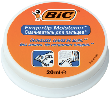 Зволожувач для пальців BiC гелевий 20 мл (bc897178)