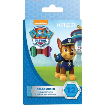 Мел цветной, 12 шт. Paw Patrol PAW18-075
