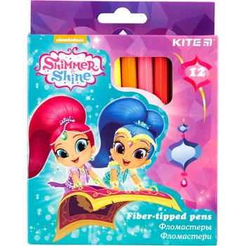 Фломастеры Shimmer&Shine, 12 цветов SH18-047