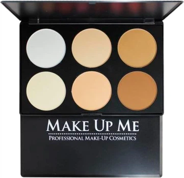 Палитра пудр Make Up Me P6-1 6 оттенков 36 г (7107725683389)