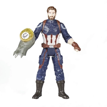 Фігурка Капітан Америка з каменем Месники Війна нескінченності Marvel Avengers: Infinity War Captain America with Infinity Stone Hasbro (E1407)